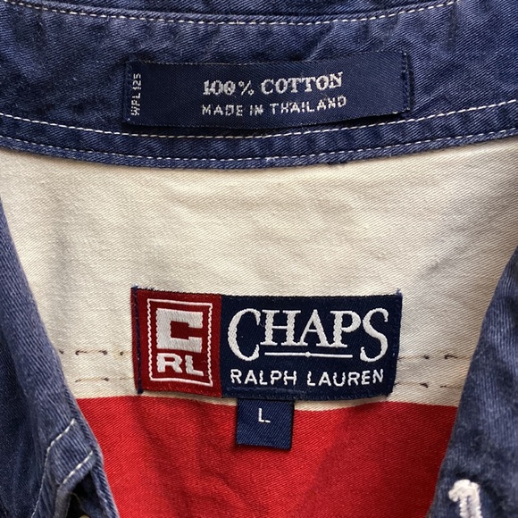 Chaps Men’s by Ralph Lauren L Casual Shirt - Picture 2 of 3